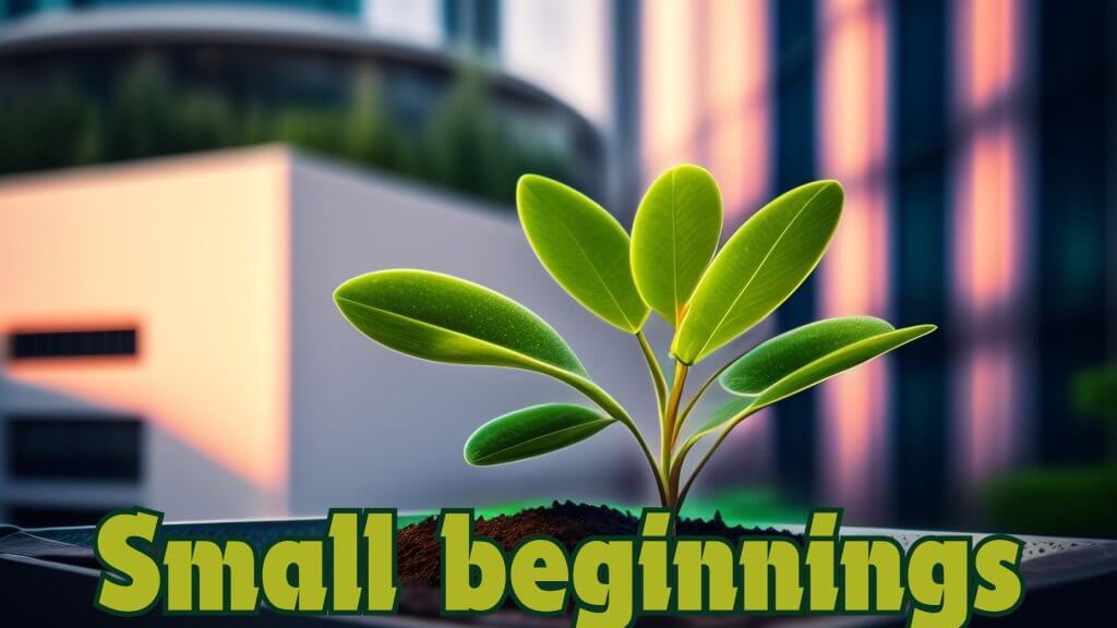 Bible Verse About Small Beginnings