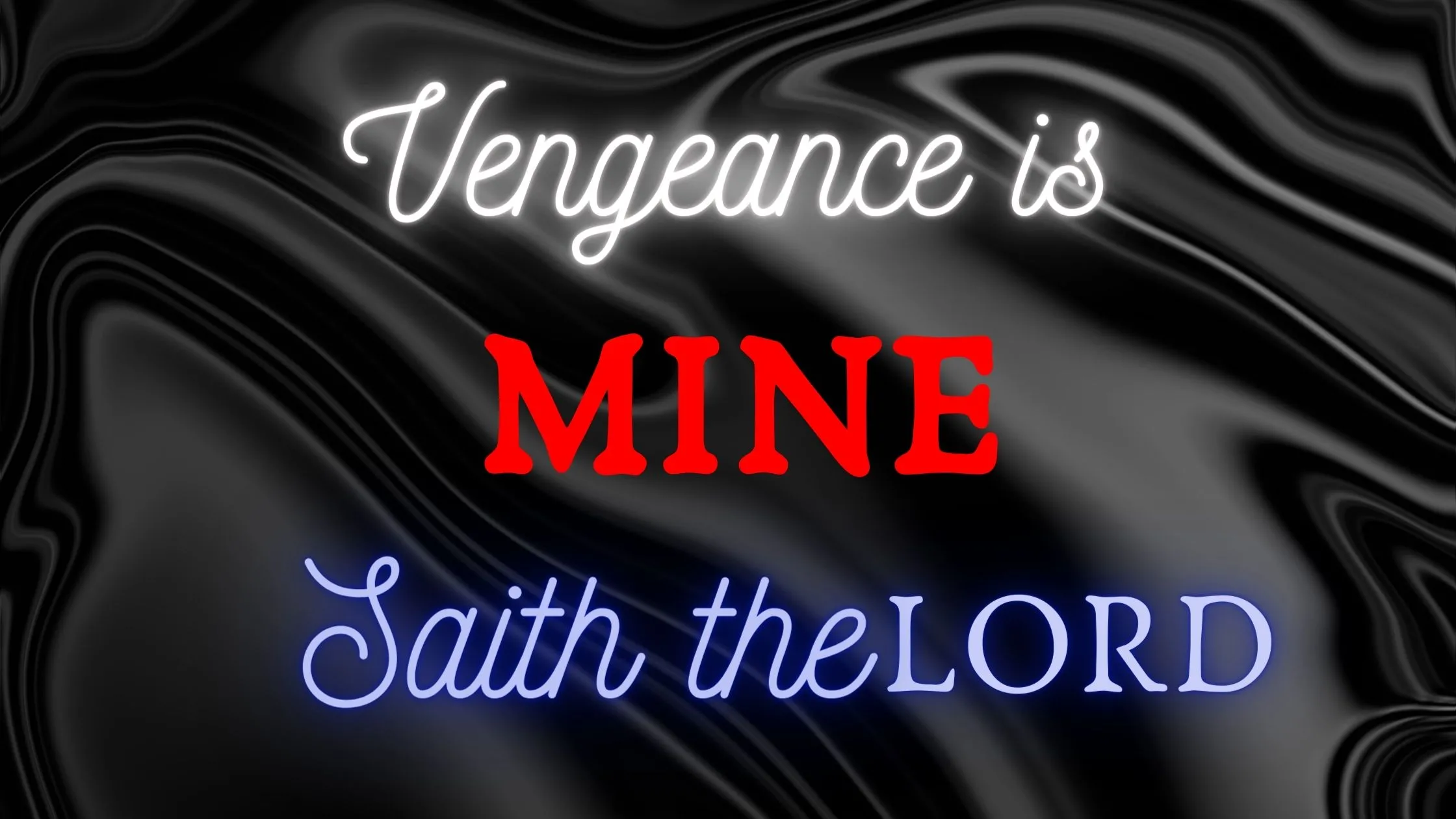 Bible Verses about Vengeance