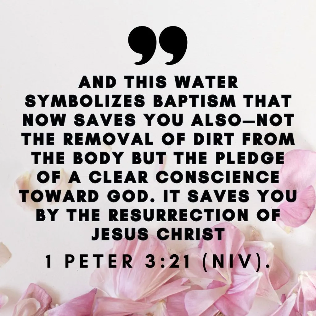 What Is Water Baptism According To The Bible